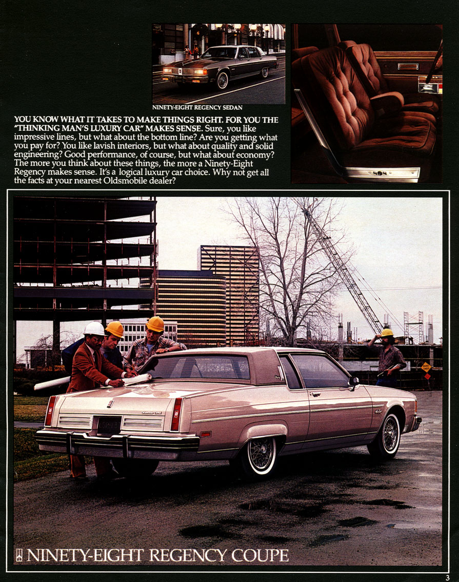 1984 Oldsmobile Full-Line Brochure Page 3